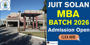 JUIT Solan MBA Admission 2026 Open; Apply Online @juit.ac.in